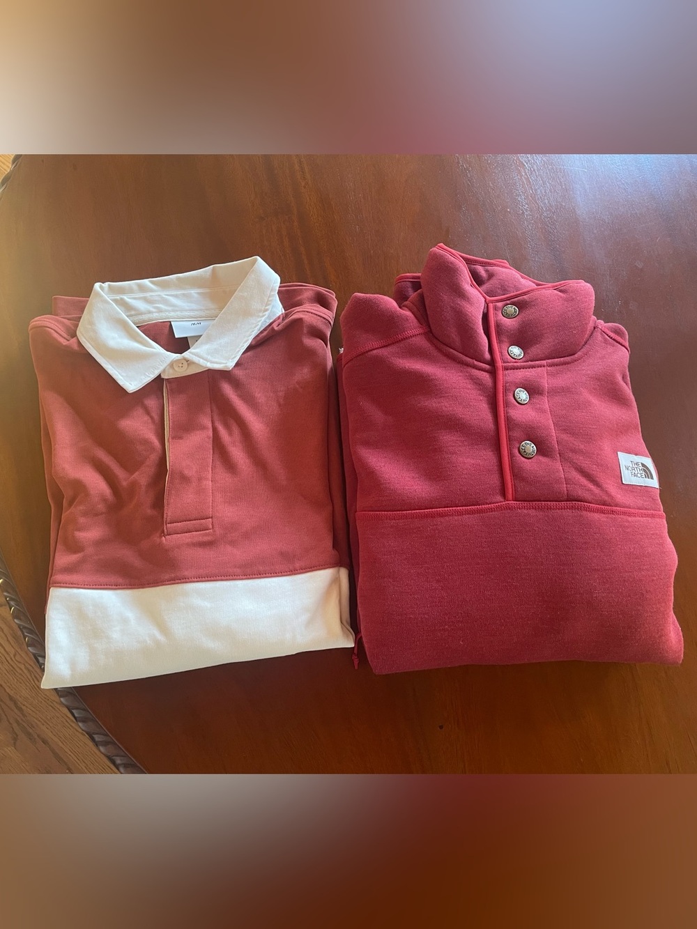 The North Face  Pullover And H&M Long sleeve polo shirts